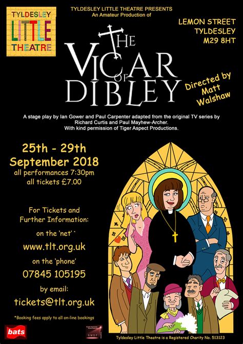 The Vicar of Dibley at Tyldesley Little Theatre event tickets from ...