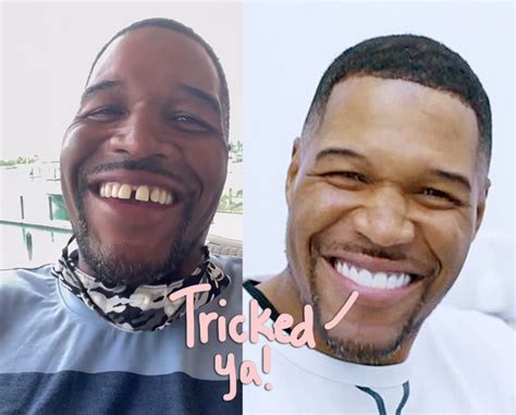 Michael Strahan's Teeth Gap Is 'Here To Stay'! - Perez Hilton