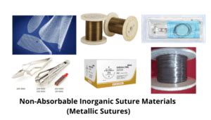 Inorganic suture materials / Metallic Sutures - Suture Basics