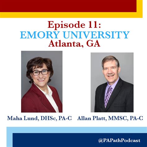 Season 1: Episode 11: Emory University PA Leadership