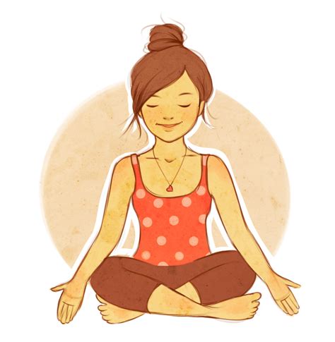 Yoga Girl Drawing at GetDrawings | Free download