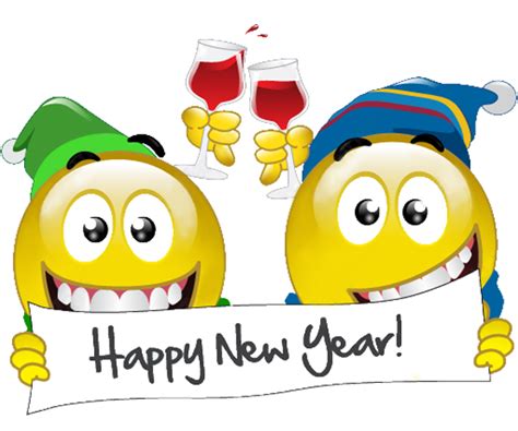 Happy New Year Smileys | Happy new year emoji, Happy new year animation, Happy new year greetings