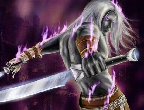 Drizzt Scimitars | Drizzt do urden, Dark elf, Forgotten realms