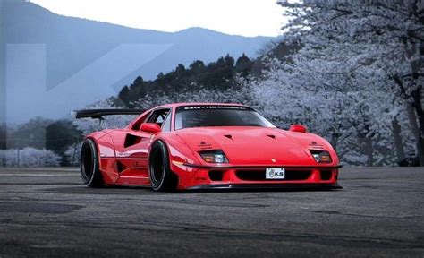 Ferrari F40 Custom | Ferrari f40, Liberty walk ferrari, Liberty walk cars