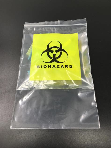 Medline Printed Biohazard Specimen Bags - Medline Scientific