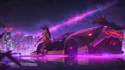 1920x1080 Anime Girl Cyberpunk Ride 4k Laptop Full HD 1080P ,HD 4k Wallpapers,Images,Backgrounds ...