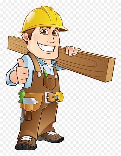 Clip Art Construction Worker, HD Png Download - vhv