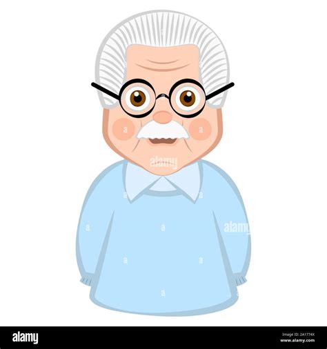 Grandpa Cartoon Face