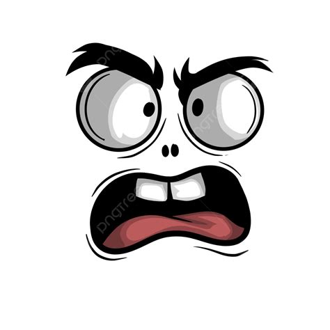 Shocked Face Cartoon Design Illustration, Cartoon, Face, Shocked PNG Transparent Clipart Image ...