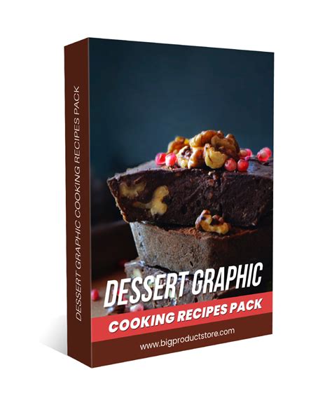 Dessert Graphic Cooking Recipes Pack - BigProductStore.com