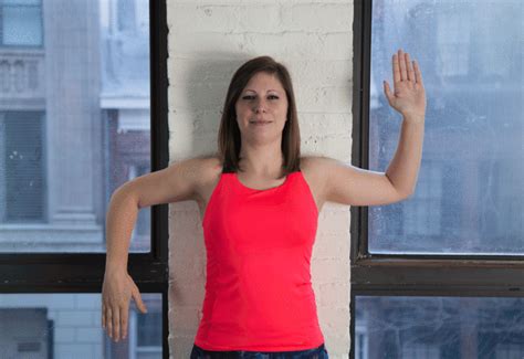 7. Shoulder Rotation ( #shoulder #stretches #fitness http://greatist.com/move/stretches-for ...