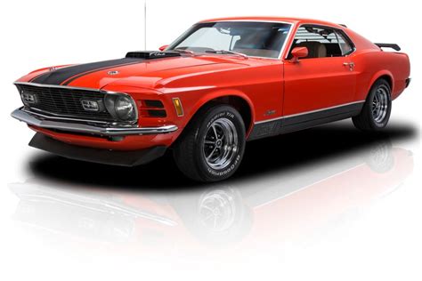 Red 70 Mustang Mach 1