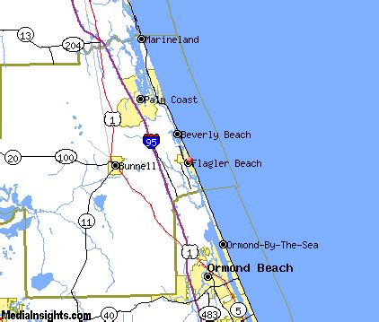 Flagler Beach .com Map