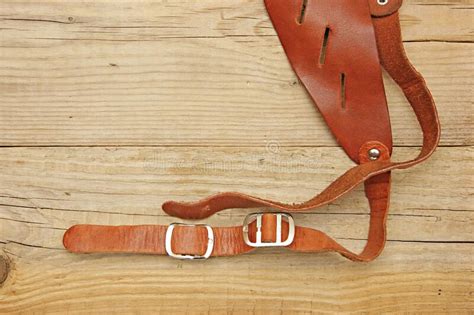 Leather Strap with a Buckle Stock Image - Image of bred, plank: 173008071