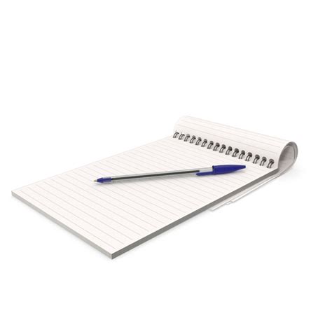 Notepad and Pen PNG Images & PSDs for Download | PixelSquid - S105856083