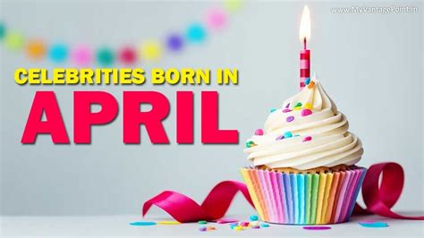 April Celebrities Birthdays