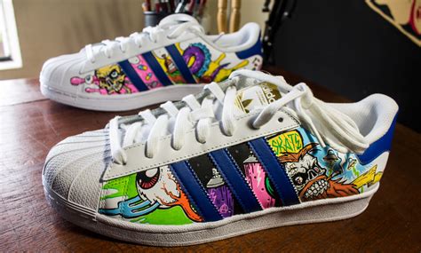 Adidas Superstar Custom Art :: Behance