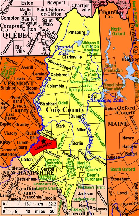 Lancaster, Coös County, New Hampshire Genealogy • FamilySearch