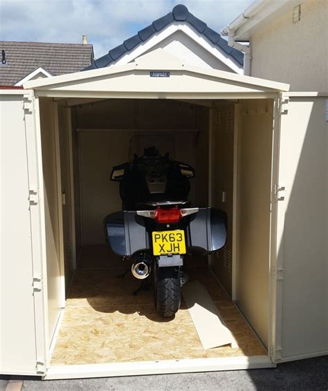 Motorcycle Storage Shed 9ft x 5ft 2 | Motorcycle storage shed ...