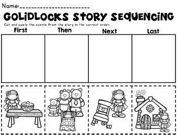 Goldilocks And The Three Bears Sub Plans for Kindergarten | Goldilocks and the three bears ...