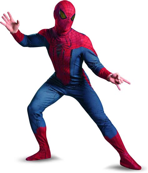 Amazon.co.jp: [Disguise] The Amazing Spider-Man Movie Deluxe Plus Adult Costume アメイジングスパイダーマンの映画 ...