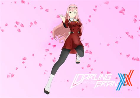 Zero Two[Fan Art] by JXS4art on DeviantArt