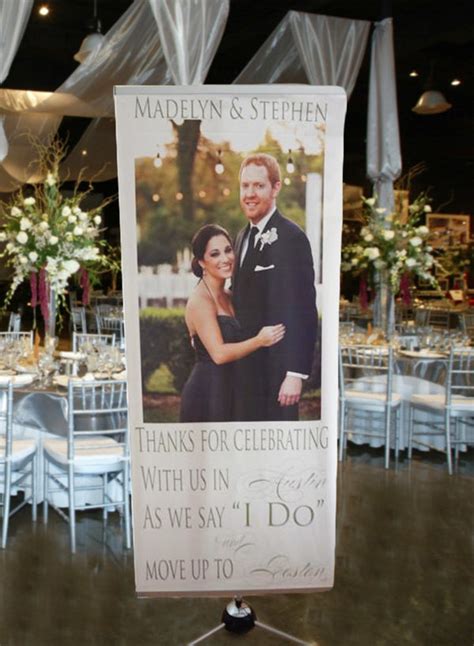 Custom Photo Banners - Gracious Bridal Design House