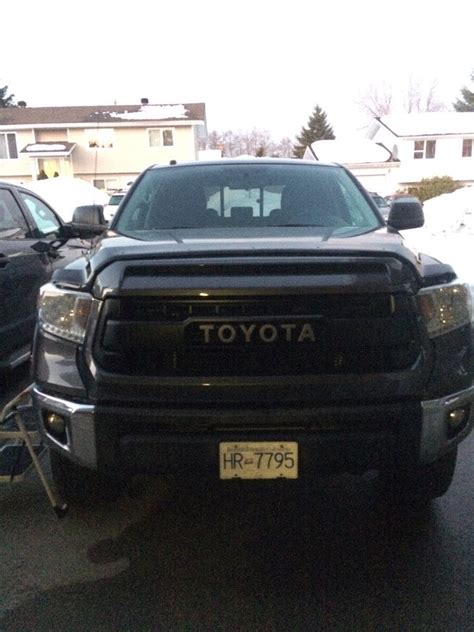 Got my new grille! : Trucks