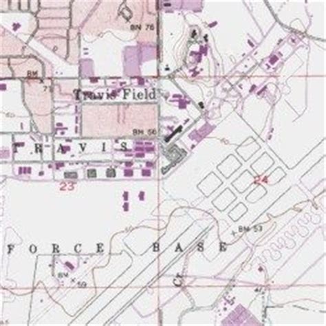 Travis Air Force Base, California [Elmira USGS Topographic Map] by MyTopo