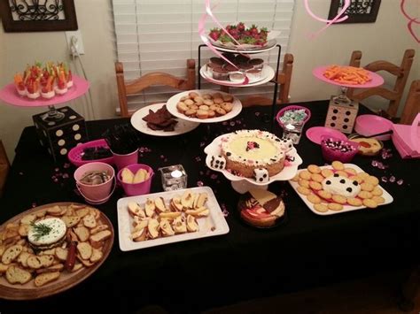 Pink and black bunco | Party Ideas | Pinterest | Bunco party, Bunco ...