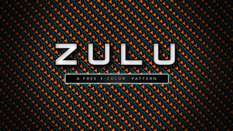 ZULU (Free Pattern) on Behance