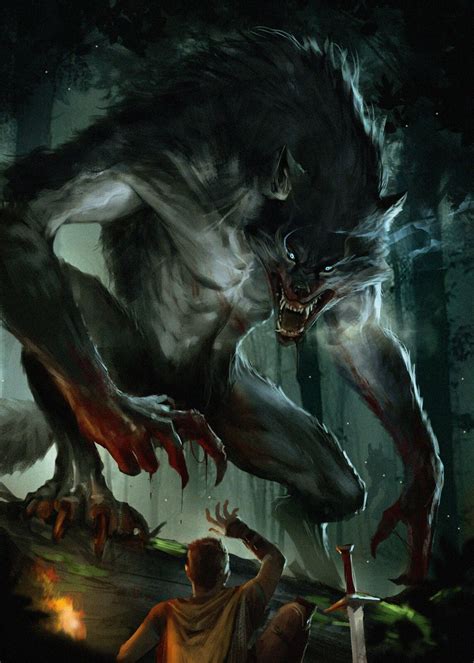 R.I.P, Duong ct on ArtStation at https://www.artstation.com/artwork/QzwoL3 | Werewolf art ...