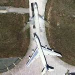 Fading Air France 747 in Roissy-en-France, France (Google Maps)