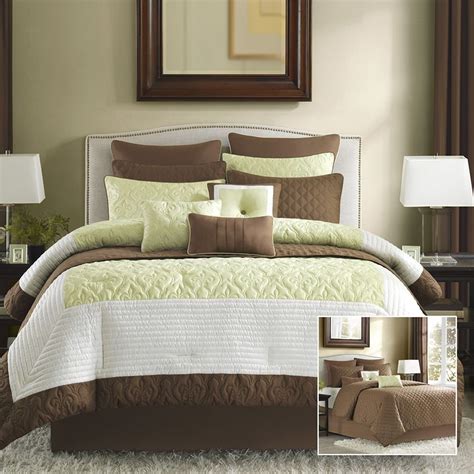Avenue 8 Winchester 12 Piece Queen Comforter set for $39.99! (73% off)