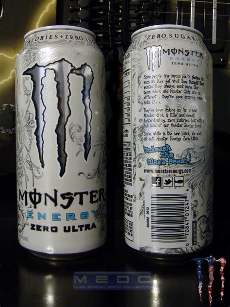 World of Energy Drinks: Monster Zero Ultra