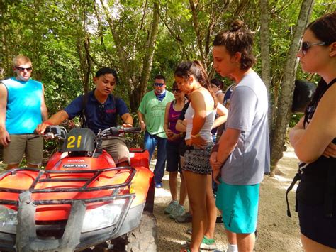 Cozumel ATV Adventure to Jade Cavern and Beach Break!