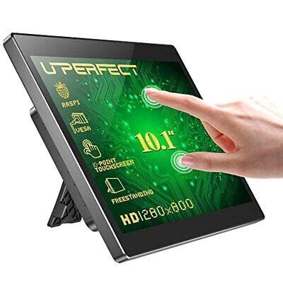 UPERFECT Raspberry Pi 4 Touchscreen Monitor with Case & Fan & Stand 10.1’’ 12... :385017972504 ...