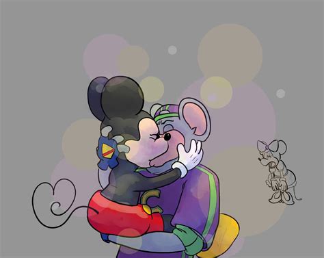 Mickey Mouse and Chuck E Cheese by JawbreakerSpoons on DeviantArt