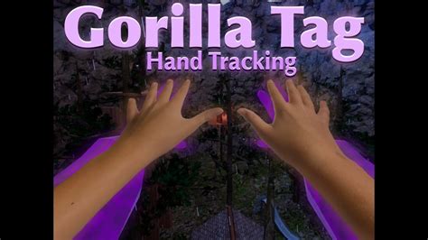 Gorilla Tag but... I'm using Hand Tracking - YouTube