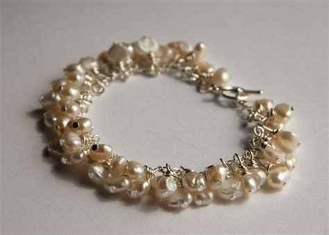 freshwater pearl bracelet | Cheryl Brind | Flickr