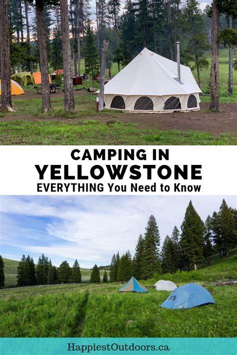 Yellowstone Camping 2 image - Happiest Outdoors