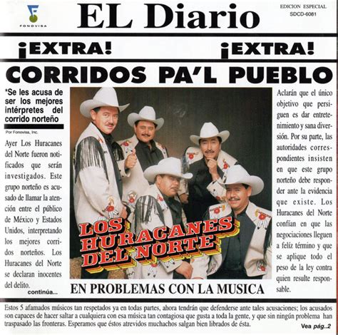 Los Huracanes Del Norte - Corridos Pa'l Pueblo | Discogs