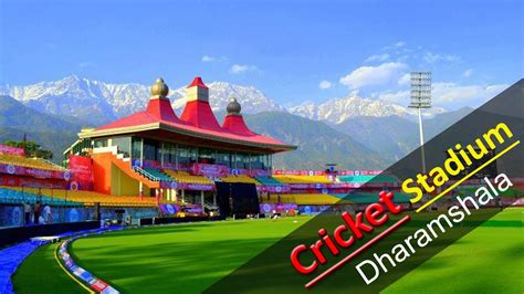 India's Most Beautiful Cricket stadium- "Dharamshala" - YouTube