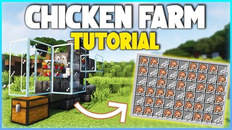 Minecraft Chicken Farm