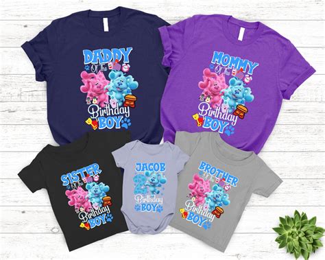 Blues Clues Magenta and Friend Birthday Blues Clues Family | Etsy