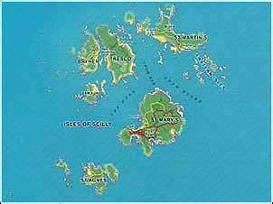 Isles Of Scilly Map