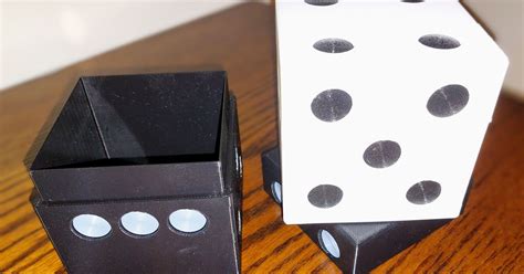 Die Shaped Storage Box (not just for dice) by Den | Download free STL model | Printables.com