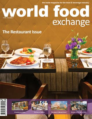 WORLD FOOD MAGAZINES - WOFEX - World Food Expo