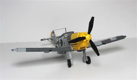 LEGO scale modeling in the form of a 1/18 Messerschmitt Bf 109