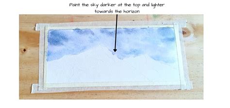 Simple Watercolor Mountain Tutorial for Beginners - My Art Aspirations